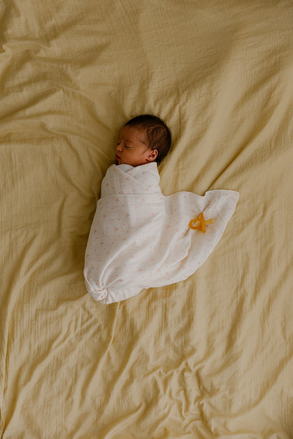 ferne baby Swaddle - Pink Calico