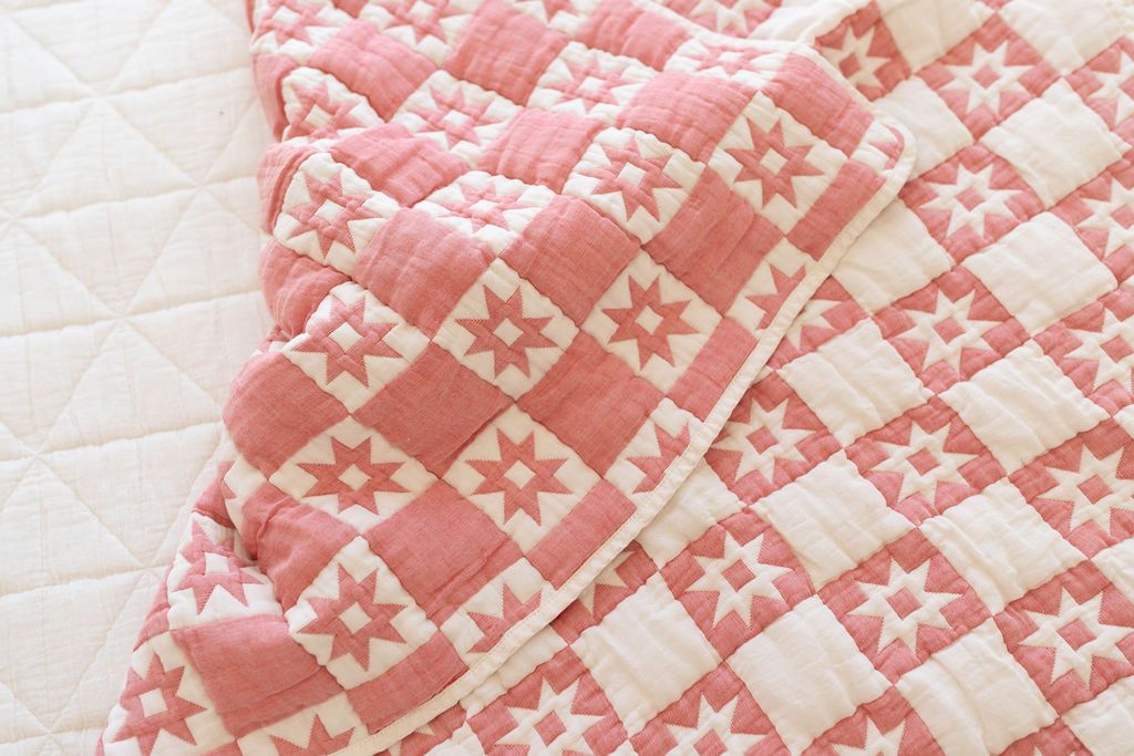 New Grain Homestead Baby Quilt - Ruby