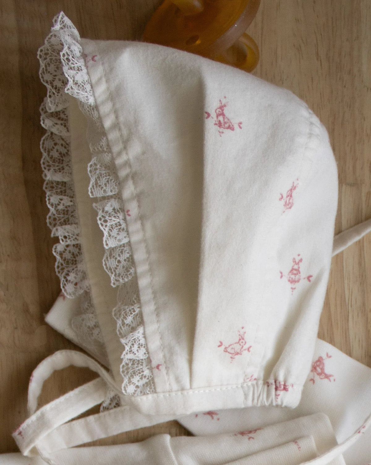 ferne baby Bonnet - Folk Bunny