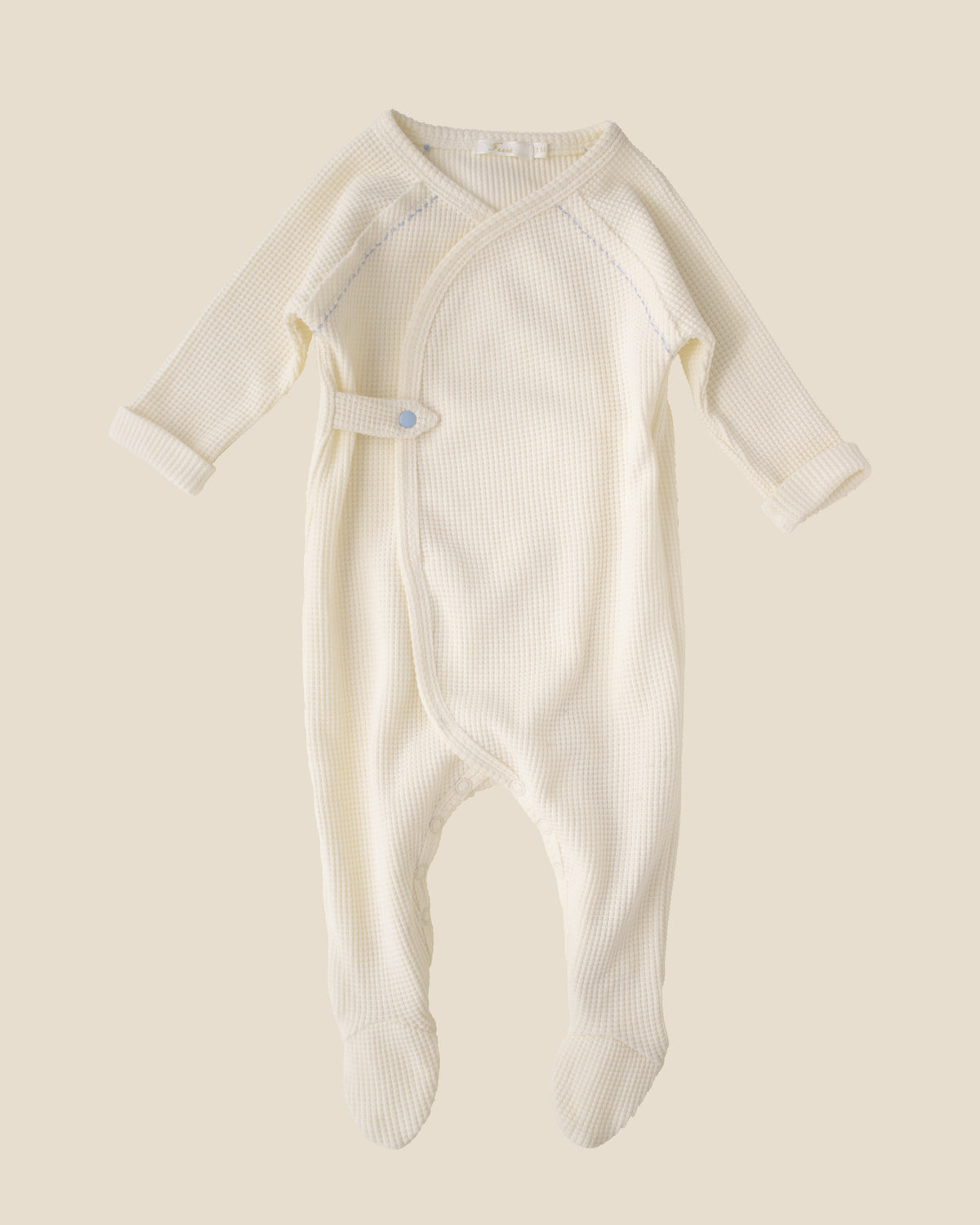 ferne baby Waffle Footed Hadagi - Ecru with Ice