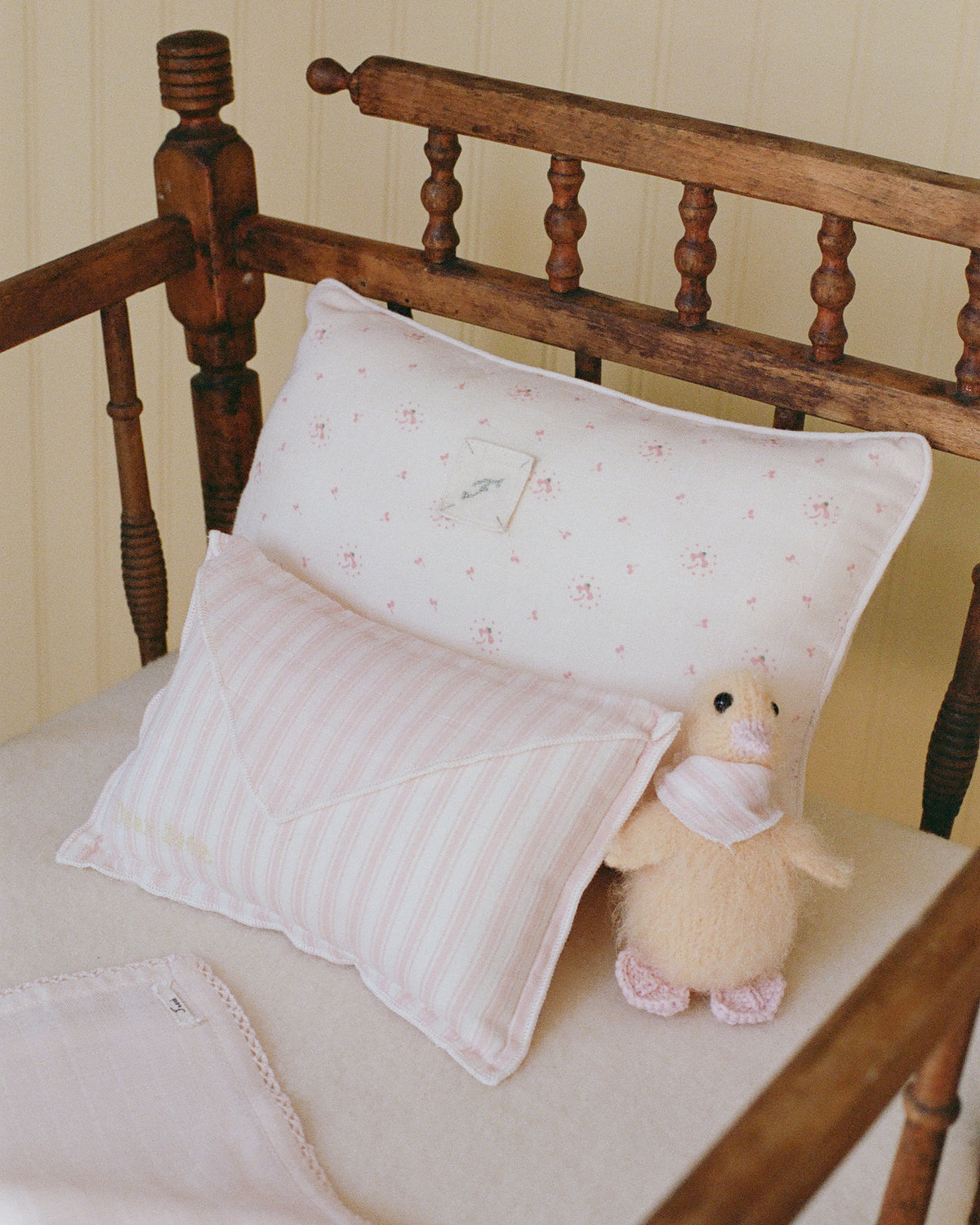 ferne baby My First Pillow - Pink Calico