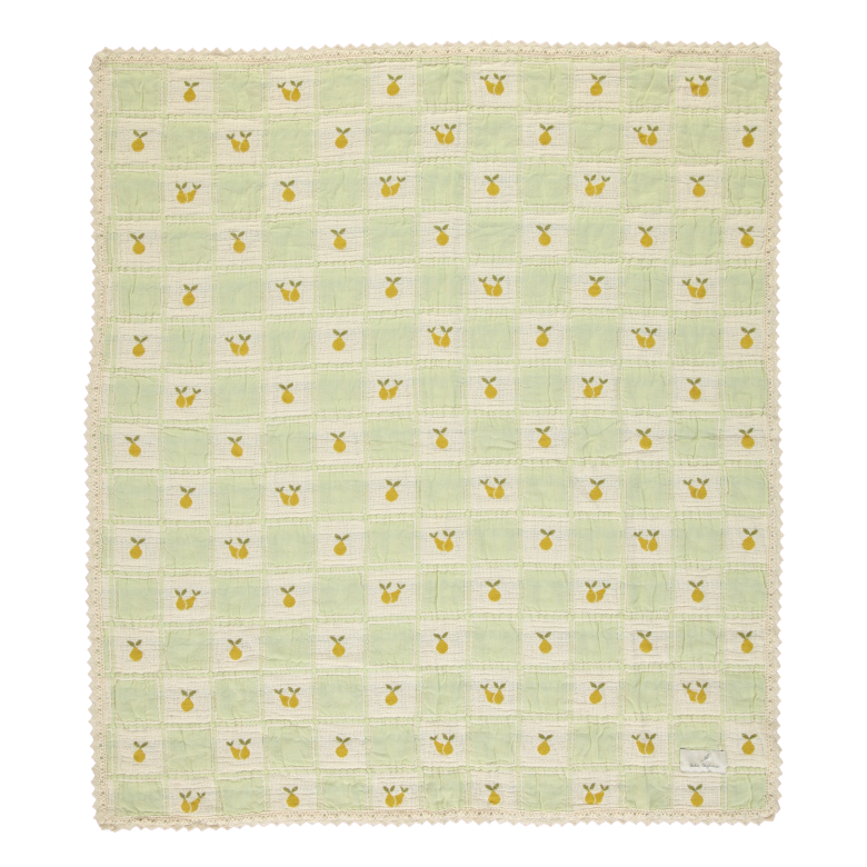 Bebe Organic Pear Baby Blanket