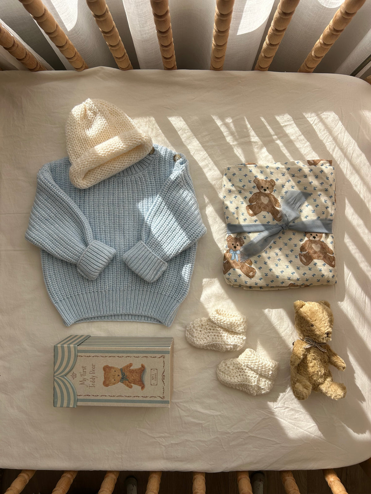 Studley Teddy Bear Picnic Swaddle