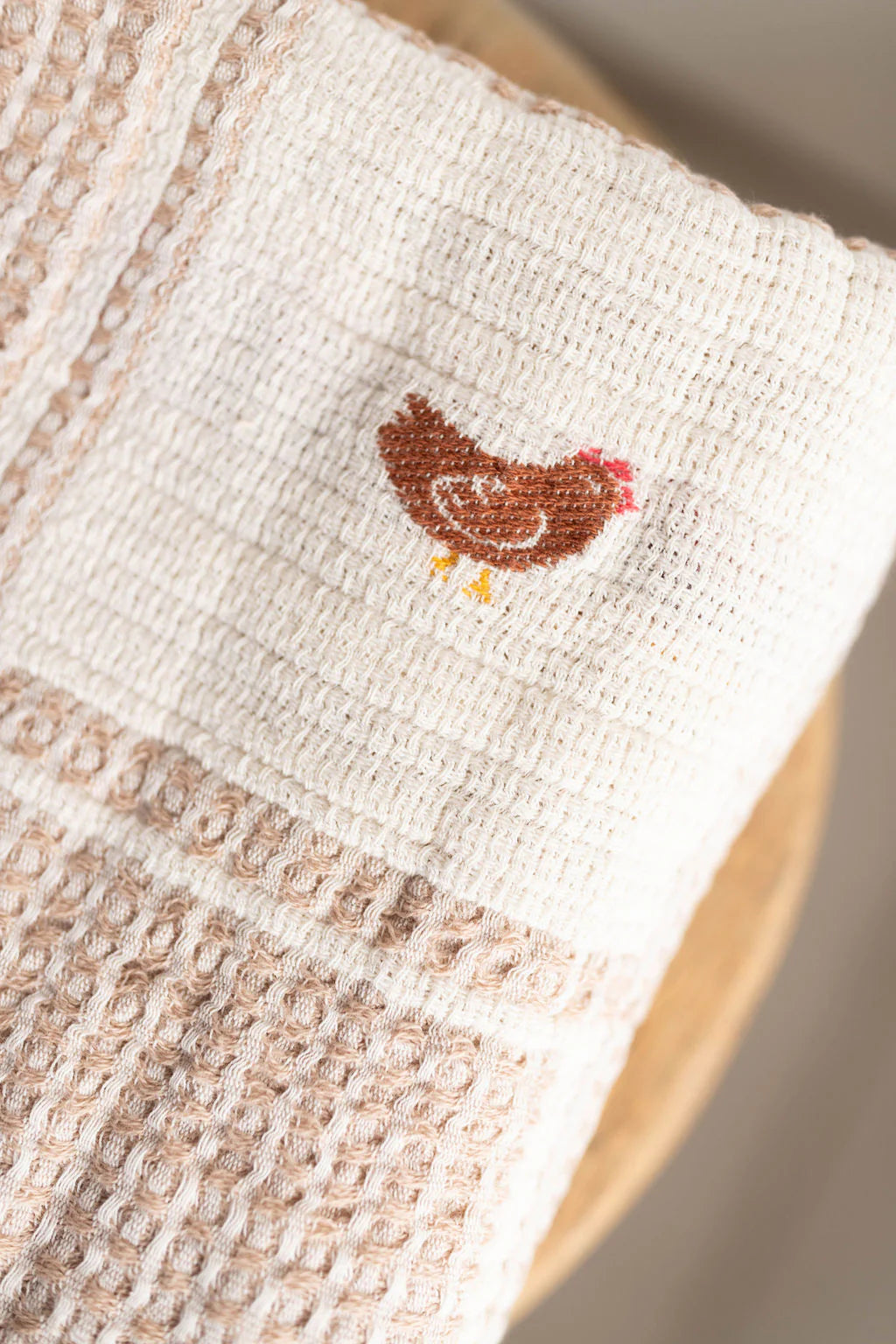 New Grain Patchwork Baby Blanket - Farm