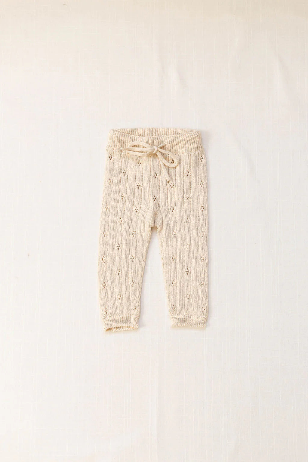 New Grain Knit Pointelle Set