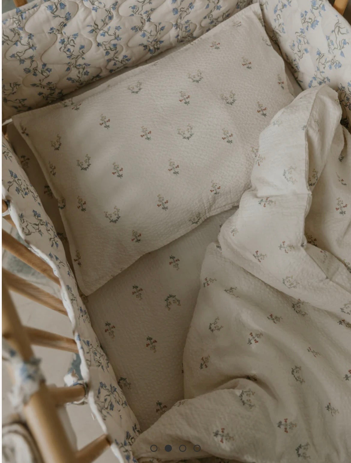 Garbo & Friends La Fraise Seersucker Pillowcase