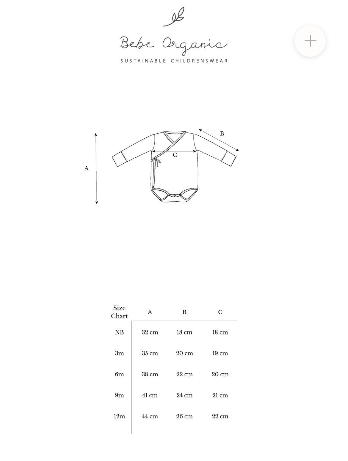 Bebe Organic Bebe Wrap Onesie 2025 Release