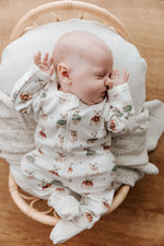 Bencer and Hazelnut Merry Peshal Zipsuit