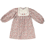 Bebe Organic Clementine Dress - Sweet Roses Floral