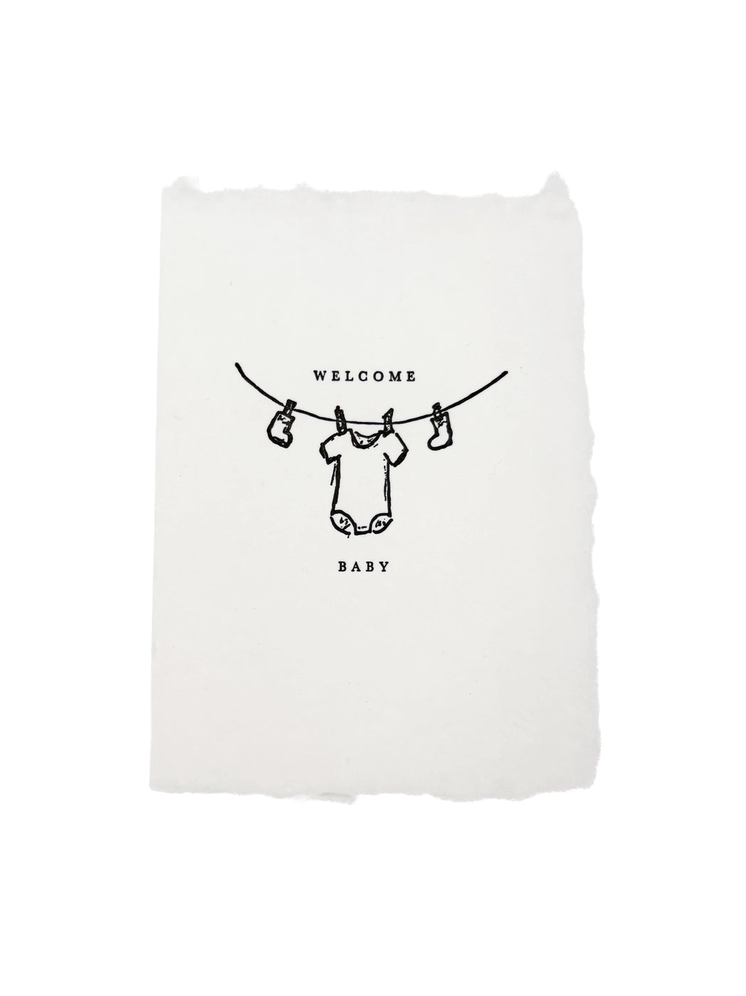 farmette "Welcome Baby" Card