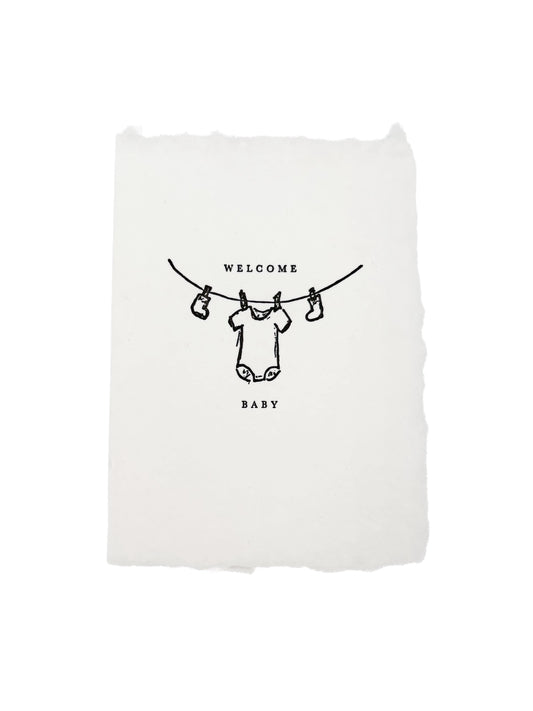 farmette "Welcome Baby" Card