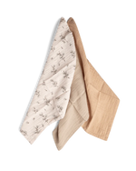 Garbo & Friends Bluebell Muslin Burp Cloths (3 pack)