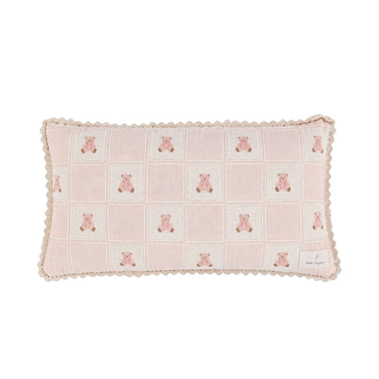 Bebe Organic Teddy Pillowcase - Mauve