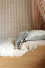 Ellie + Layne Pillowcase Sham - Daphne Icy Blue Floral