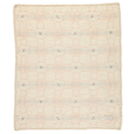 Bebe Organic Cleo Vintage Wallpaper Floral Twin Blanket