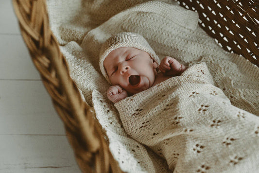 Gooseberry Fool Silk Sudha Swaddle Blanket