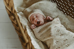 Gooseberry Fool Silk Sudha Swaddle Blanket