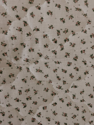 Quilted Blanket in Rosie Floral - Sample