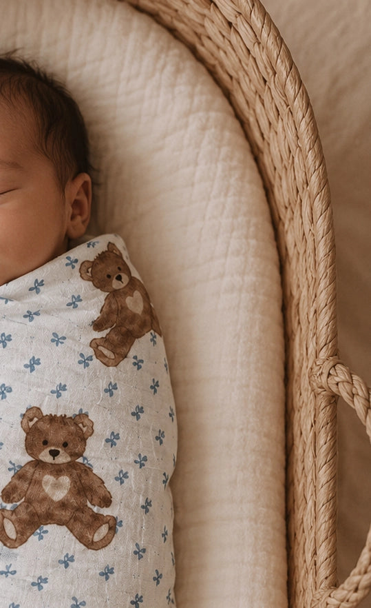 Studley Teddy Bear Picnic Swaddle