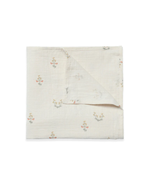 Garbo & Friends La Fraise Muslin Swaddle Blanket