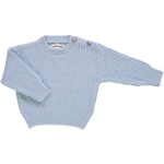 Poudre Organic Dandelion Sweater in Pastel Blue