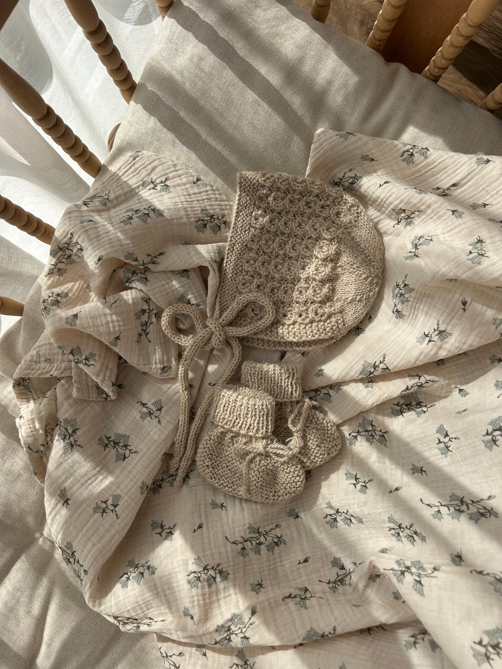 Baby Gift Hamper - Garbo & Friends Bluebell Swaddle Set