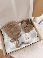 Baby Gift Hamper - Bebe Organic Blue Rocking Horse