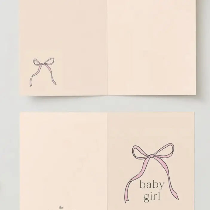 The Name Nest Baby Girl Card