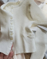 ferne baby Slub Cardigan Set