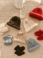 Blue Daisy Wares Baby Beanie and Booties Set