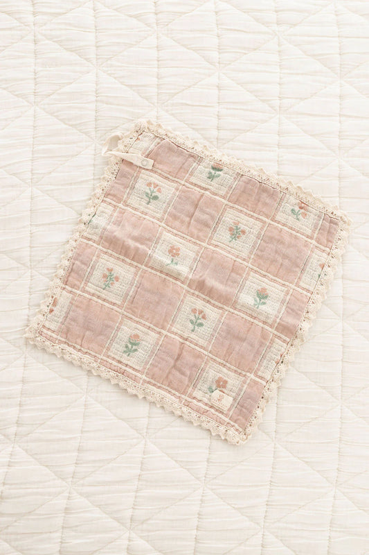 New Grain Cozy Patchwork Lovie - Fleur