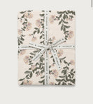 Garbo & Friends Honeysuckle Muslin Bassinet Fitted Sheet & Changing Mat Cover