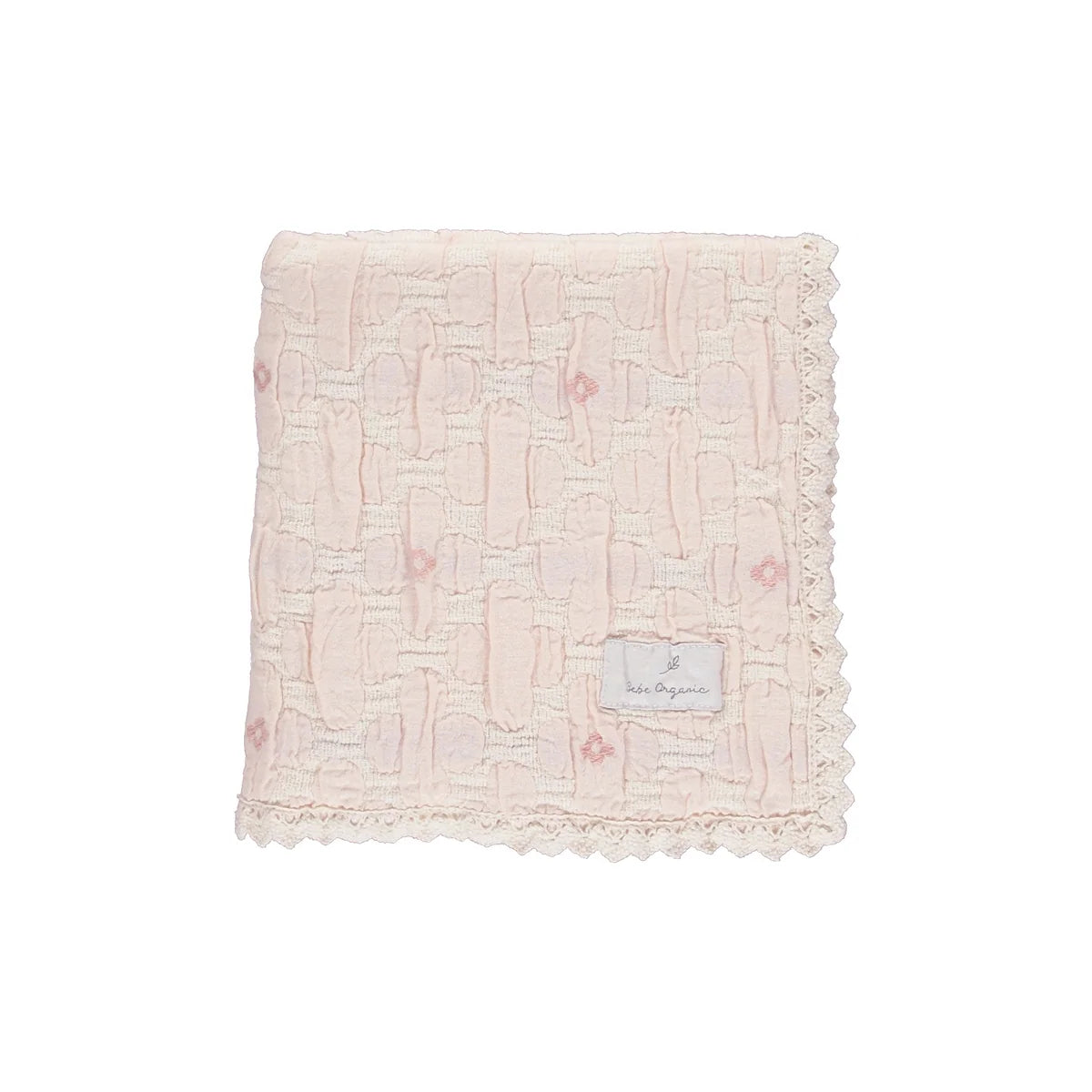 Bebe Organic Flower Baby Blanket