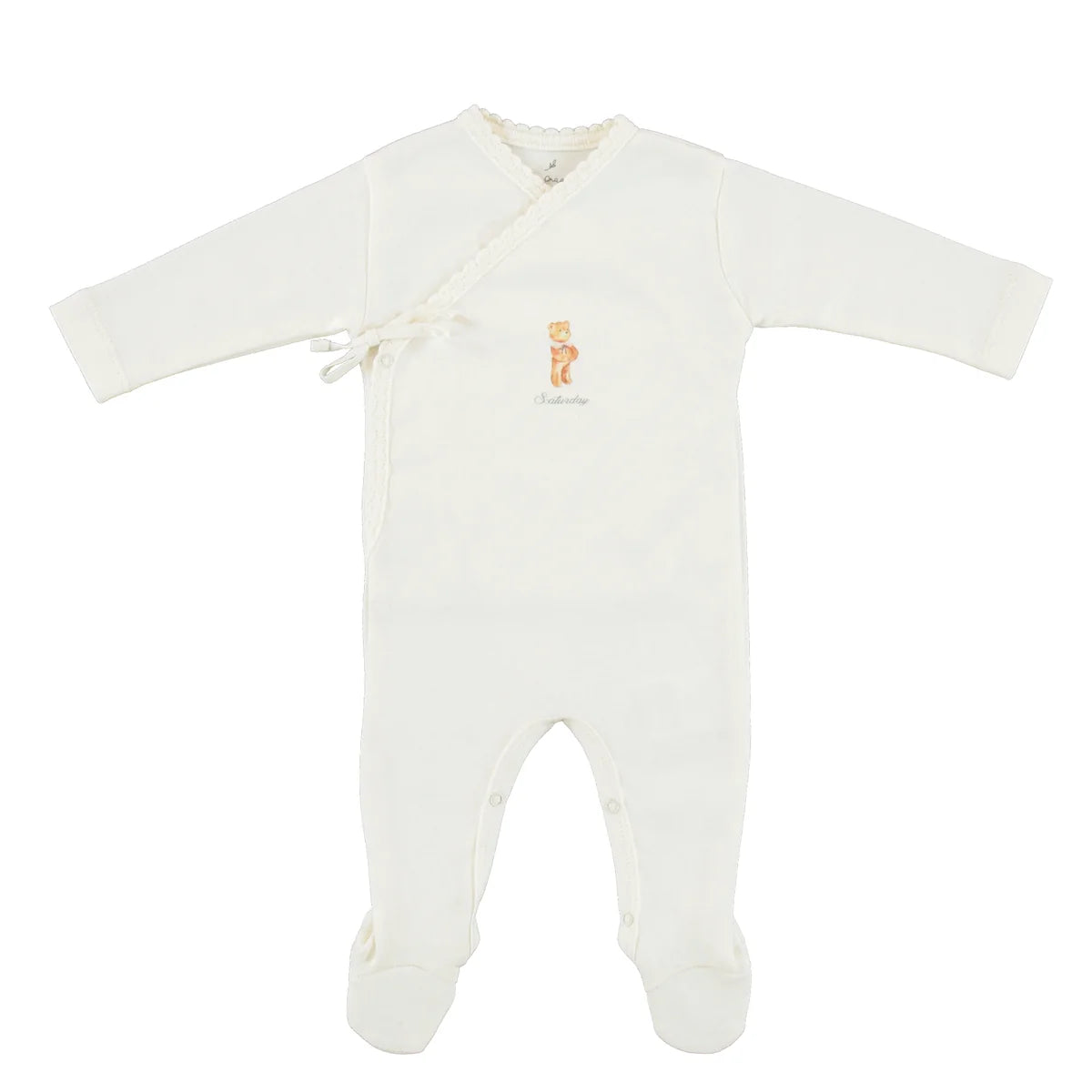 Bebe Organic Bebe Weekdays Wrap Overall Set
