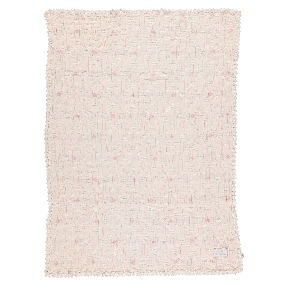 Bebe Organic Flower Baby Blanket