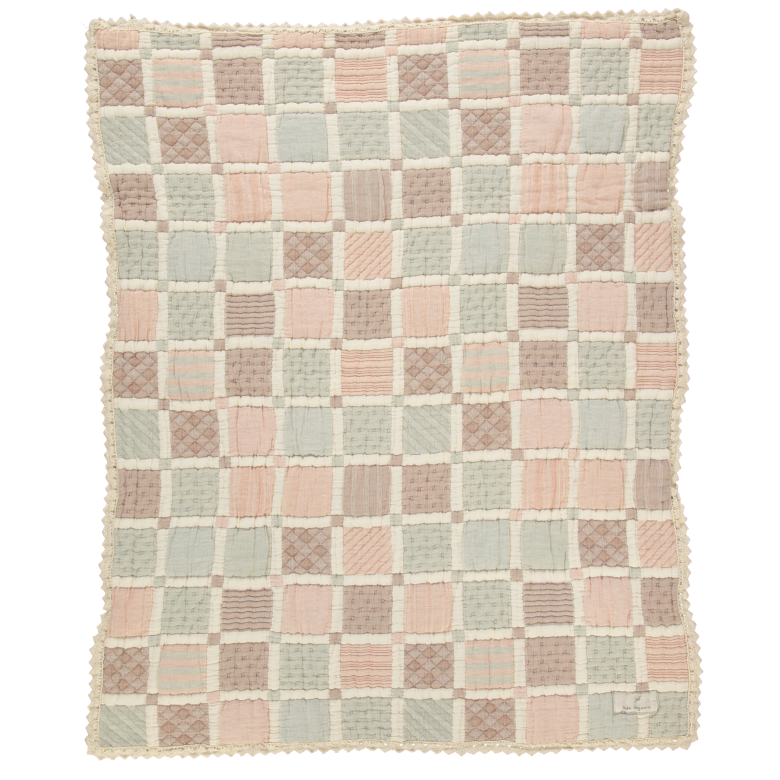 Bebe Organic Mai Patchwork Baby Blanket