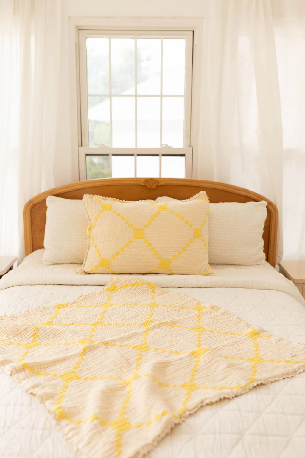 New Grain Layered Gauze Blanket - Butter