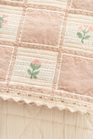 New Grain Patchwork Blanket - Fleur