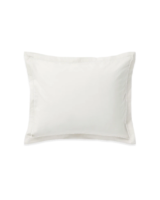 Garbo & Friends Ladder Lace Pillowcase in Pearl
