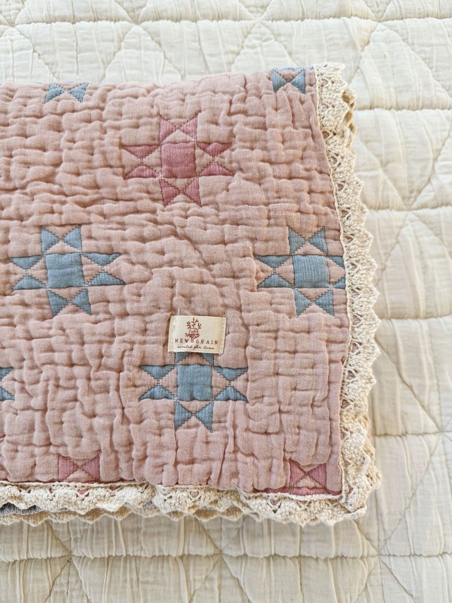 New Grain Sunday Baby Quilt