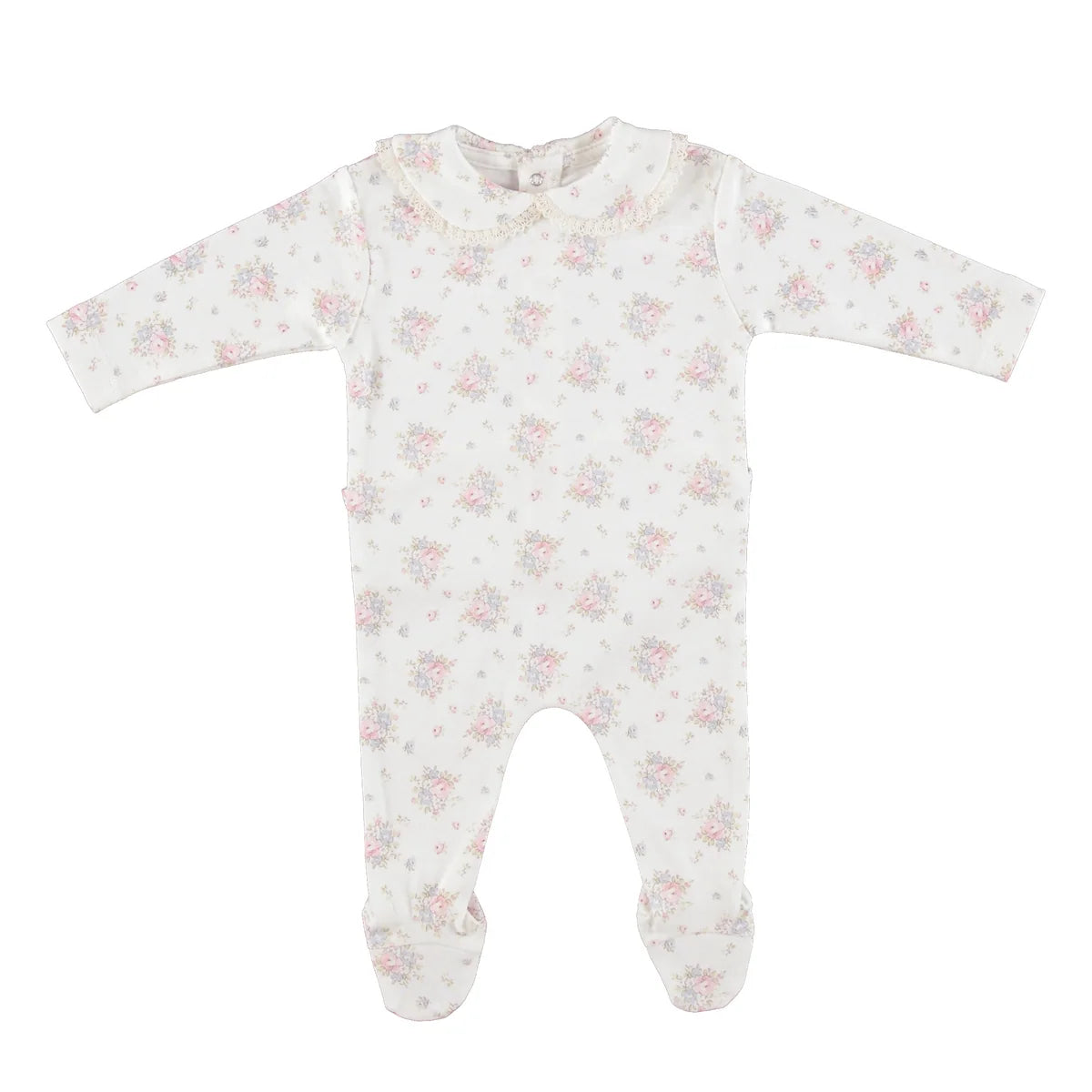 Bebe Organic Amora Collar Overall - Blooms