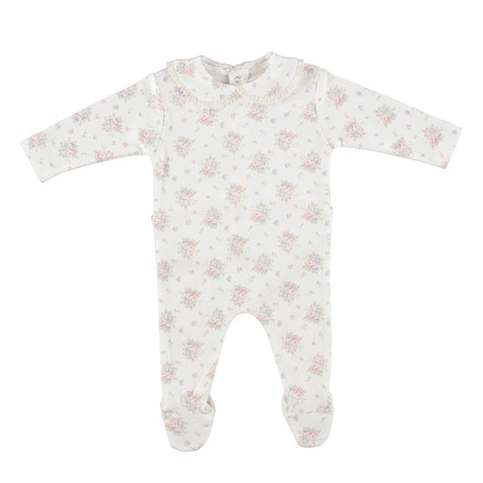 Bebe Organic Amora Collar Overall - Blooms