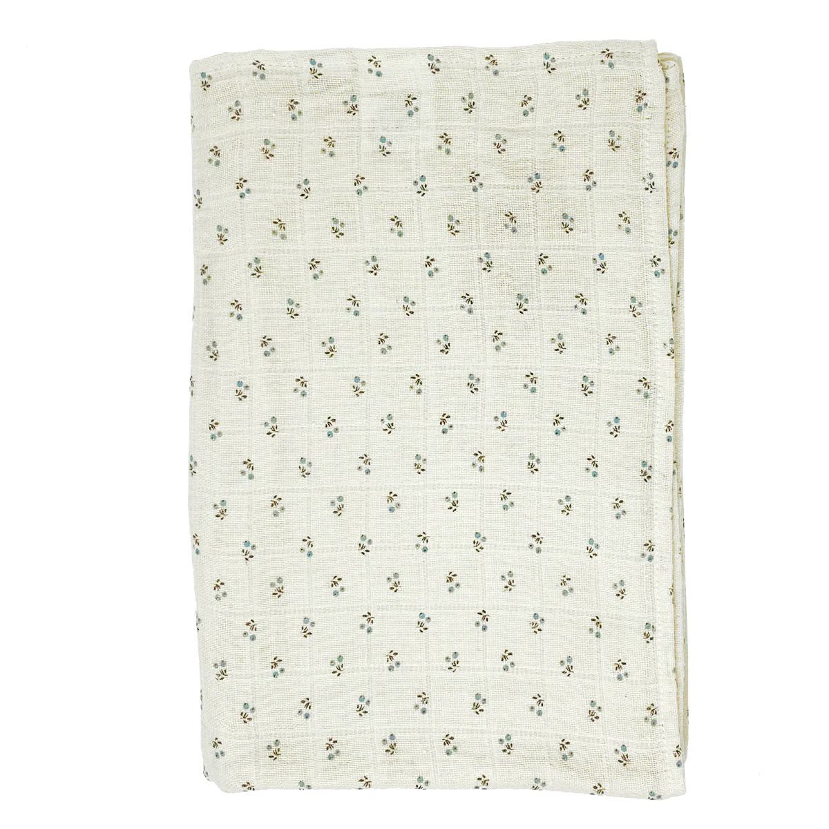 Poudre Organic Swaddle in Blue Serf