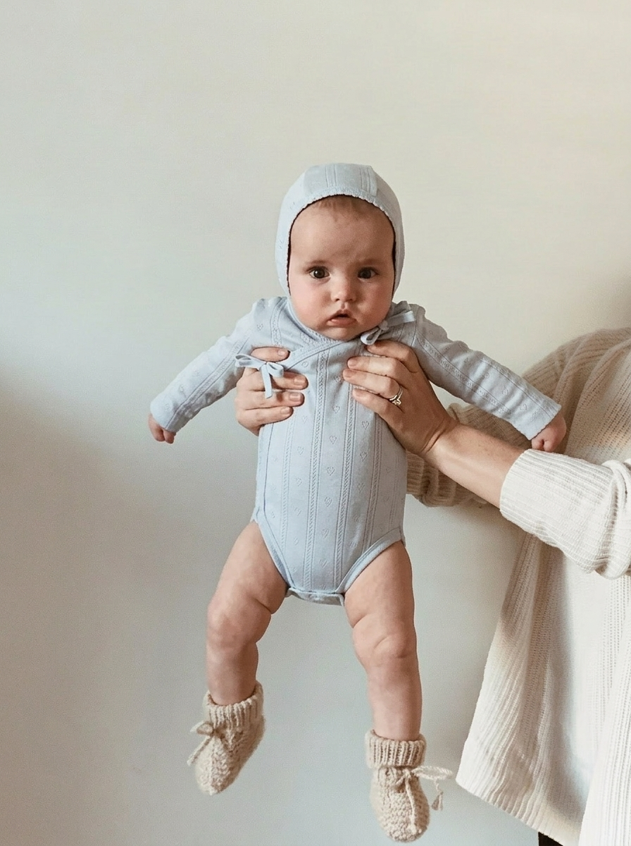 Bebe Organic Bebe Wrap Onesie SS26