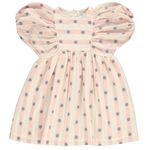 Bebe Organic Elwen Dress in Pink Petal Stripe