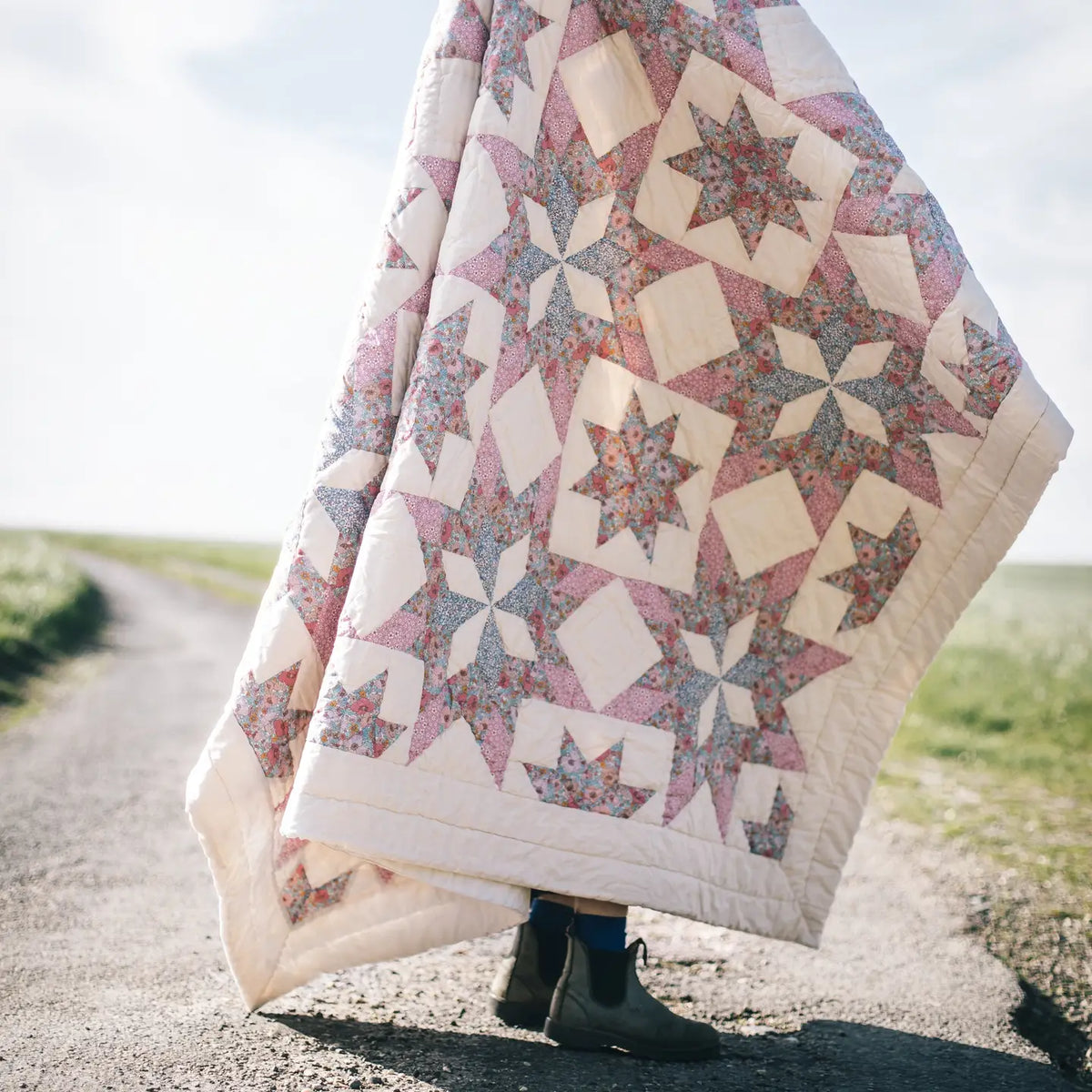 Projektityyny Liberty Fabrics Shooting Star Baby Patchwork Quilt