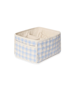Garbo & Friends Plaid Sky Blue Diaper Caddy