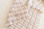 New Grain Meadow Twin Quilt - Petal