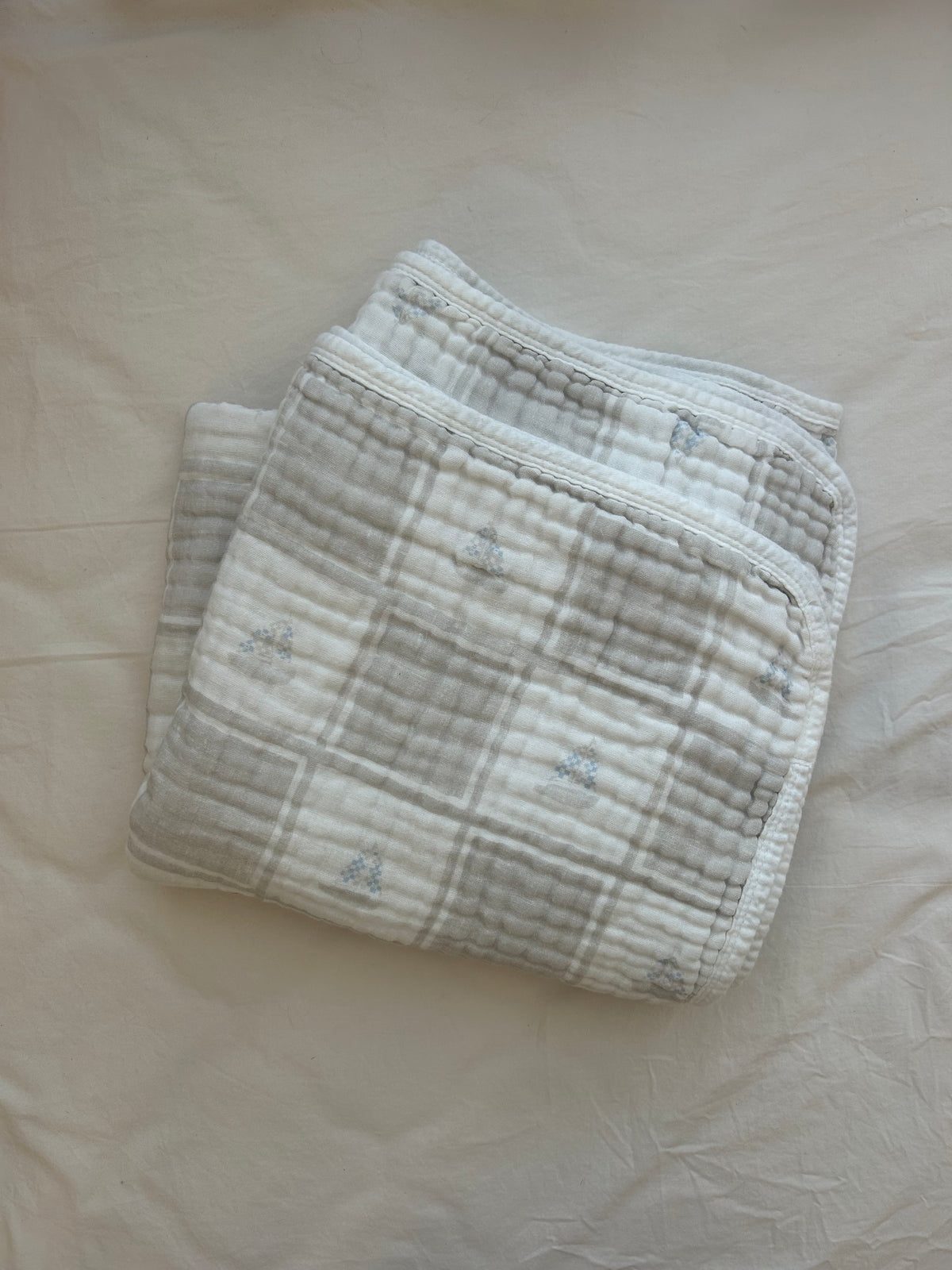Ellie & Layne Sail Boat Baby Blanket SECOND