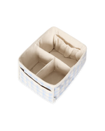 Garbo & Friends Plaid Sky Blue Diaper Caddy